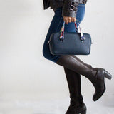 スクエアバッグ ルシア(ハンドル:カラフルペイント)