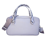 スクエアバッグ ルシア アッシュ(ハンドル:パイソン柄)