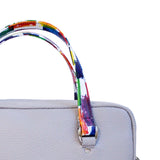 スクエアバッグ ルシア(ハンドル:カラフルペイント)
