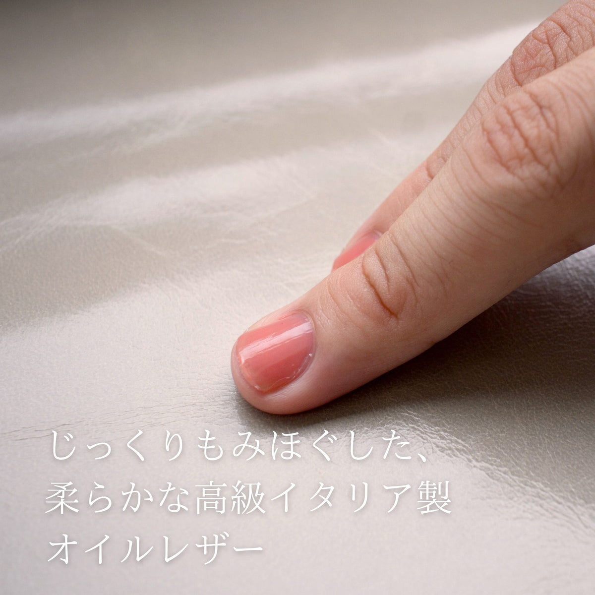 コンパクト 二つ折り財布 牛革 ペケニータ(アッシュ・キティピンク)