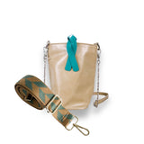 スマホショルダー ソフィア(アッシュ・ターコイズ)