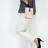 スマホショルダー ソフィア(アッシュ・フクシア)