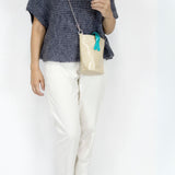 スマホショルダー ソフィア(アッシュ・ターコイズ)