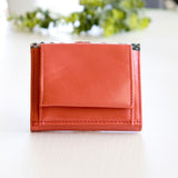 コンパクト二つ折り財布 蛇革 パイソン (アネモネ)