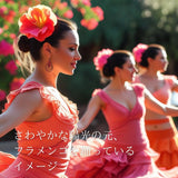 フラメンコを踊る女性