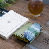 コンパクト二つ折り財布 蛇革 パイソン (ジェイド)