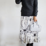 スクエアバッグ ルシア(ハンドル:アッシュ ボディと同じ革)