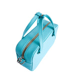 スクエアバッグ ルシア (ターコイズブルー/ハンドル:カラフルペイント)