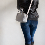 スクエアバッグ ルシア(ハンドル:アッシュ ボディと同じ革)