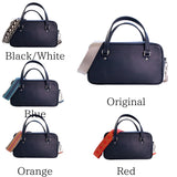 スクエアバッグ ルシア ネイビー(ハンドル:ネイビー ボディと同じ革)