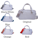 スクエアバッグ ルシア アッシュ(ハンドル:パイソン柄)