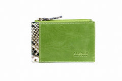 パスケース タルヘテロ  Tarjetero (パイソン アップルグリーン)