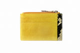 パスケース タルヘテロ Tarjetero (パイソン ソルイエロー)