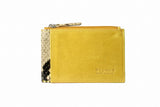 パスケース タルヘテロ Tarjetero (パイソン ソルイエロー)