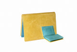 名刺入れ ビズ Biz (ソルイエロー& ターコイズブルー)