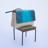 ミニ財布 モネ オストシリーズ (オーストレッグ青・アッシュ)