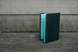 名刺入れ ビズ Biz (モスグレー& ターコイズブルー)