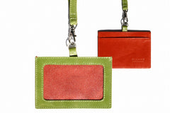 ID カードホルダー イディ Idy  (アップルグリーン・ロッソレッド)