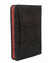 クラッチバッグ パイソン リブレタ Libreta (ダークグレイ)