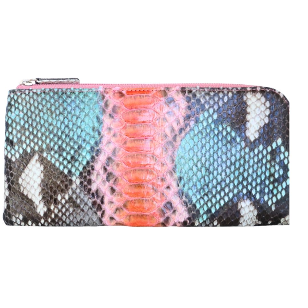 長財布 アネモネ(パイソン蛇革)